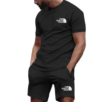 Men's Deluxe Summer Tee and Shorts Combo