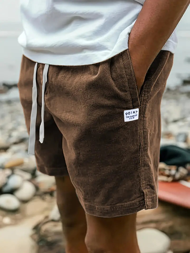 Men's Lightweight Corduroy Shorts for Summer